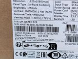 the back of a box with a label on the side of it