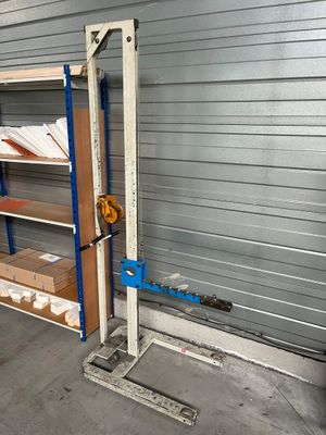 a picture of a storage rack in a garage