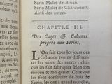 an open book with a black and white picture on it
