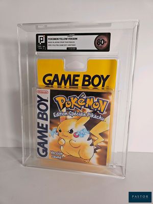 Cartouche de jeu Nintendo Game Boy Advance dans un étui en plastique transparent
