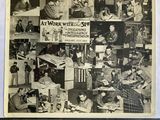 many pictures of women working in the office together