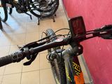 a close up of the handlebars of a bike