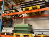 a large rack with many different types of items on it