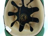 a helmet that has a sun design on it