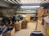 a room with a lot of boxes and boxes on the floor