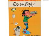 une image représentant un album de bandes dessinées avec un garçon en couverture