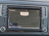 a car radio in the dash of a vehicle
