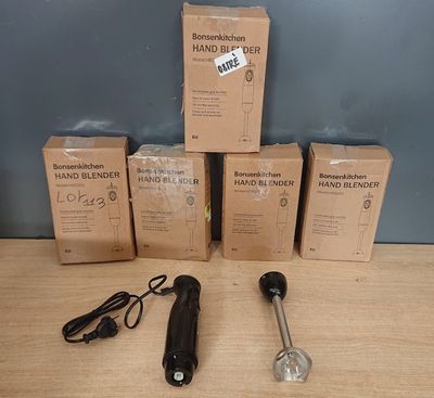 Lot de 5 Mixeurs plongeants électrique Bonsenkitchen HB3201 … - Photo 1