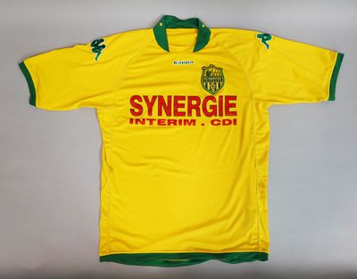 FC NANTES 2008 / 2009 Maillot Kappa Synergie Interim CDI