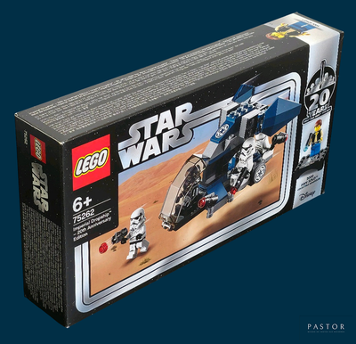 une boîte contenant un ensemble Lego Star Wars