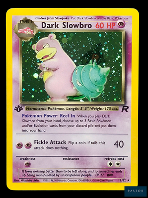 une image représentant une carte Pokémon sur laquelle figurent une grenouille et une autre grenouille