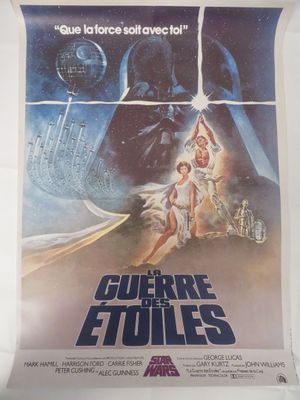 une affiche du film « Star Wars : L'Empire contre-attaque »