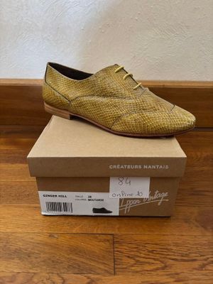 Pointure 38 - Ippon Vintage Ginger Hill, Coloris Moutarde - …