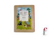 a book with a picture of children playing in the park