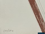 an image of a close up of a piece of paper with a drawing on it