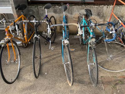 Lot de 5 bicyclettes