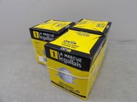 Lot de x3 boites de 5 demi-masques coqués FFP3 NR D.