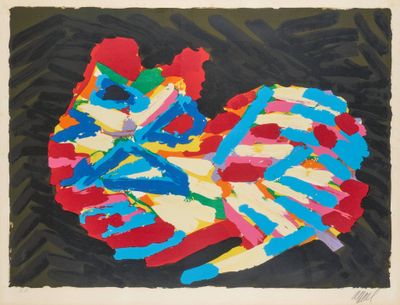 APPEL Karel, 1921-2006, House cat, 1978, lithographie en cou…