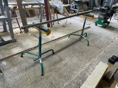 an image of a workbench in a woodworking shop