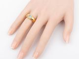 an image of a woman ' s hand with a ring on it ' s finger