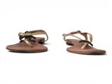 pair of women ' s sandals on a white background