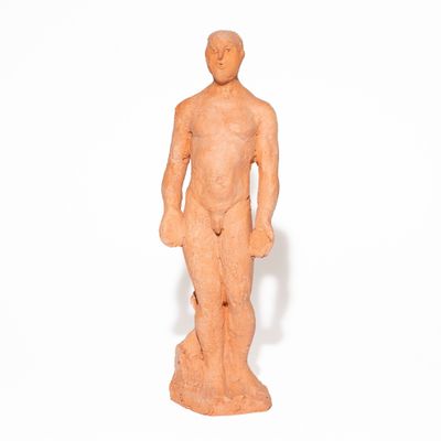 PIERRE ROULOT (1917-2007) Homme nu debout