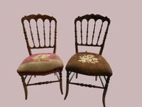 Ensemble de 4 chaises dépareillées dont (photo 4)