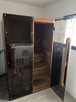 Sauna 4 places à pierres - Démontable et pratique