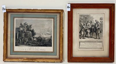 J. COUCHEE d'après Philippes WOUWERMENS. "La chasse au vol d…