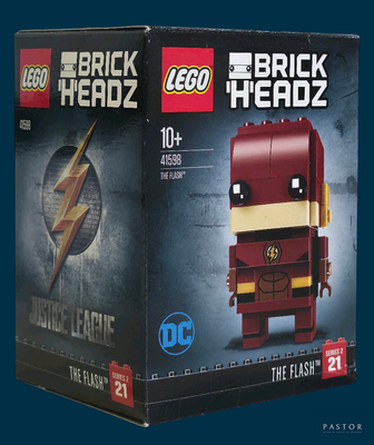 Lego Brick Headz : Flash dans sa boîte