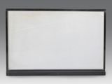 a black and white picture frame with a picture on it