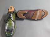 a pair of shoes that are sitting on a table