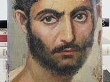 a book with a picture of a man with a beard