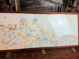 a picture of a picture of a painting on a table