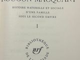the front cover of the book les rougon - macquart by emile zola