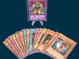 a picture of a collection of yu gi oh cards on a table