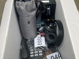 une boîte contenant un certain nombre d'objets