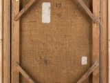 an image of a picture of a wooden frame with a picture in it