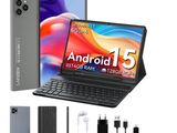 une image représentant un ordinateur portable avec, à côté, un clavier et un casque audio
