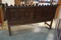 magnifique banc de couvent du XVIIIe siècle - chêne - style … (photo 6)