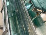 a lot of glass on the floor in the store