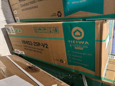 Une unité de climatisation intérieure HEIWA modèle essentiel zen plus  - Photo 1