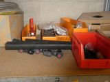 a toy train that is sitting on a table