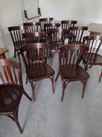 12 chaises bistrot en bois (Gde salle restaurant) (photo 2)
