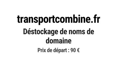 Nom de domaine transportcombine.