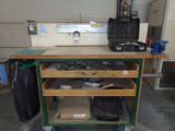 an image of a workbench with tools on it