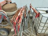 many different types of equipment that are on the ground