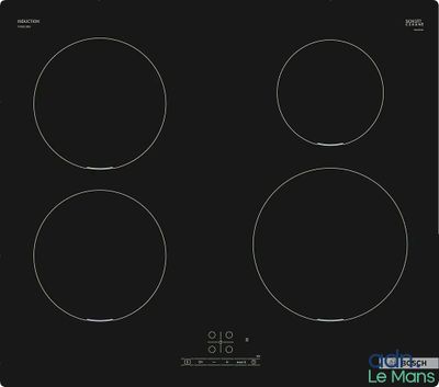 gros plan d'une cuisinière noire à quatre brûleurs