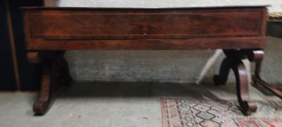 DUPORT à Paris. Pianoforte en placage d'acajou, reposant sur… - Photo 1