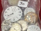 many different types of clocks in a bag